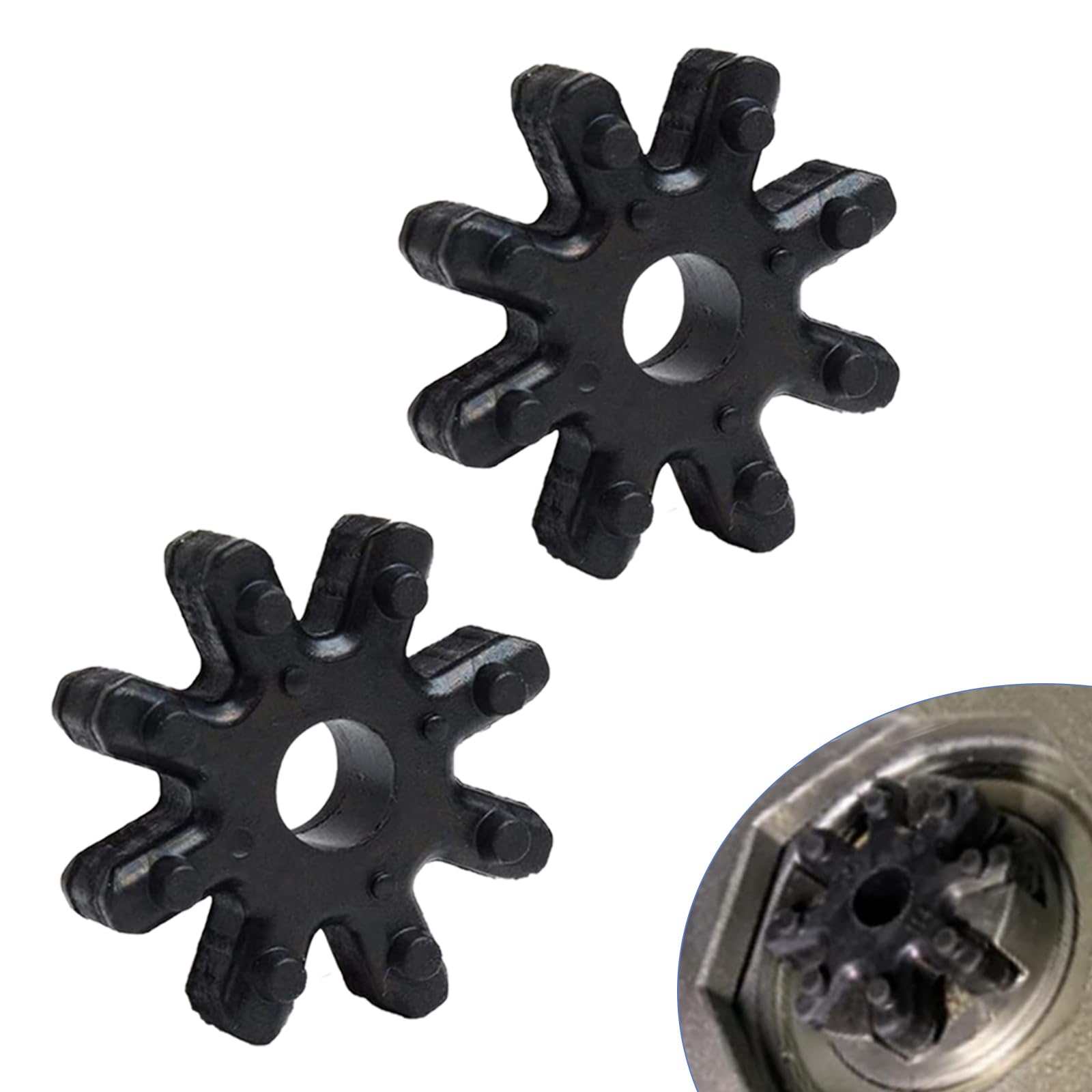 2PCS Flexible Steering Coupler 56315-2K000FFF Compatible with Hyundai Sonata Elantra Santa Fe Azera Veloster Kia Soul Optima Forte