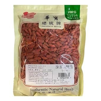 Sweet Post Chinese Wolfberry - Goji Berries | 100% Natural Sun-Dried Whole Fruit | Sulfate & Additive Free - Great Flavor for Drinks and Soup 12 OZ