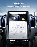 Vista 176 de Protector de pantalla de coche para Ford Edge 2024 2025 2023 2022 2021 (SE/SEL/ST-Line/Titanio/ST) Accesorios Protector de pantalla de vidrio