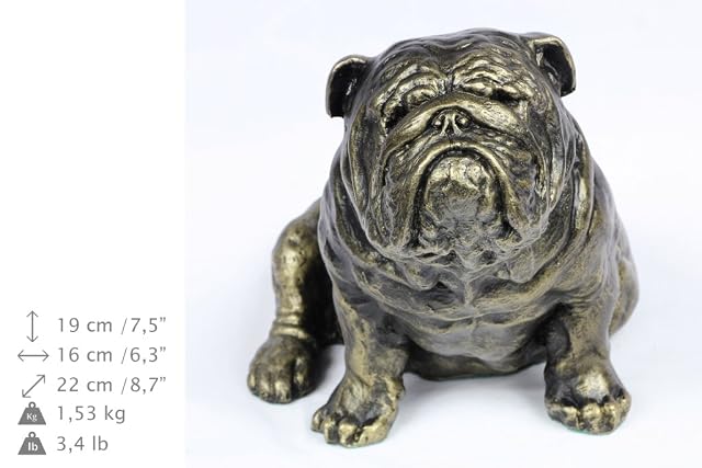 Foto 7 de 8 de Art-Dog Urna para Cenizas de Perro - Memorial Hecho a Mano con Estatua de Bronce Fundido en frío
