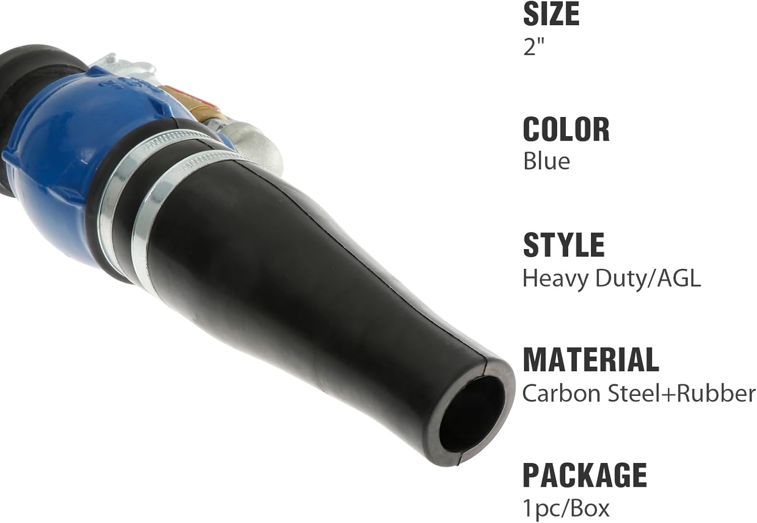 Concrete Pump Parts 2" Shotcrete Nozzle Assembly, HD, AGL Style | 1 pcs/box