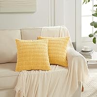 Vista 334 de Fancy Homi Fundas de almohada decorativas bohemias de 20 x 20 pulgadas para sala de estar, sofá, cama, sillón, rústico, moderno, decoración del Crema