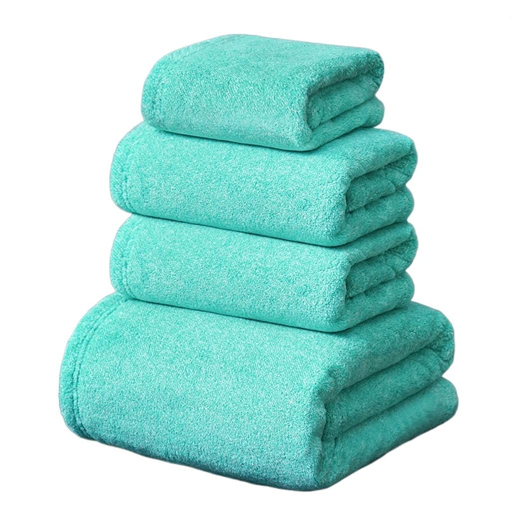 Serviette de bain microfibre épaisse pour visage et corps grand format