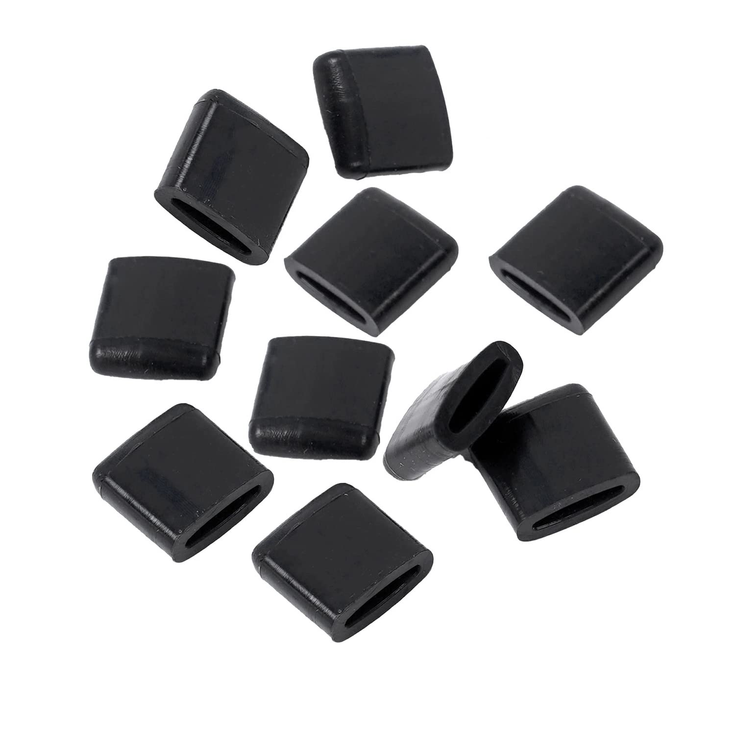 ZYAMY 10pcs Air Fryer Rubber Bumpers Premium Rubber Feet, Silicone Pieces, Rubber Anti-scratch Protective Covers Air Fryer Replacement Parts