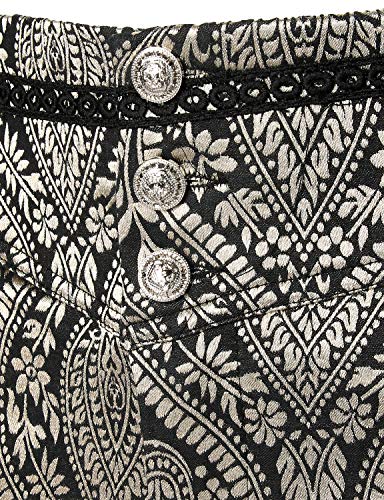 Image of VATPAVE Mens Gothic Pants Cosplay Costume Trousers Steampunk Victorian Pants
