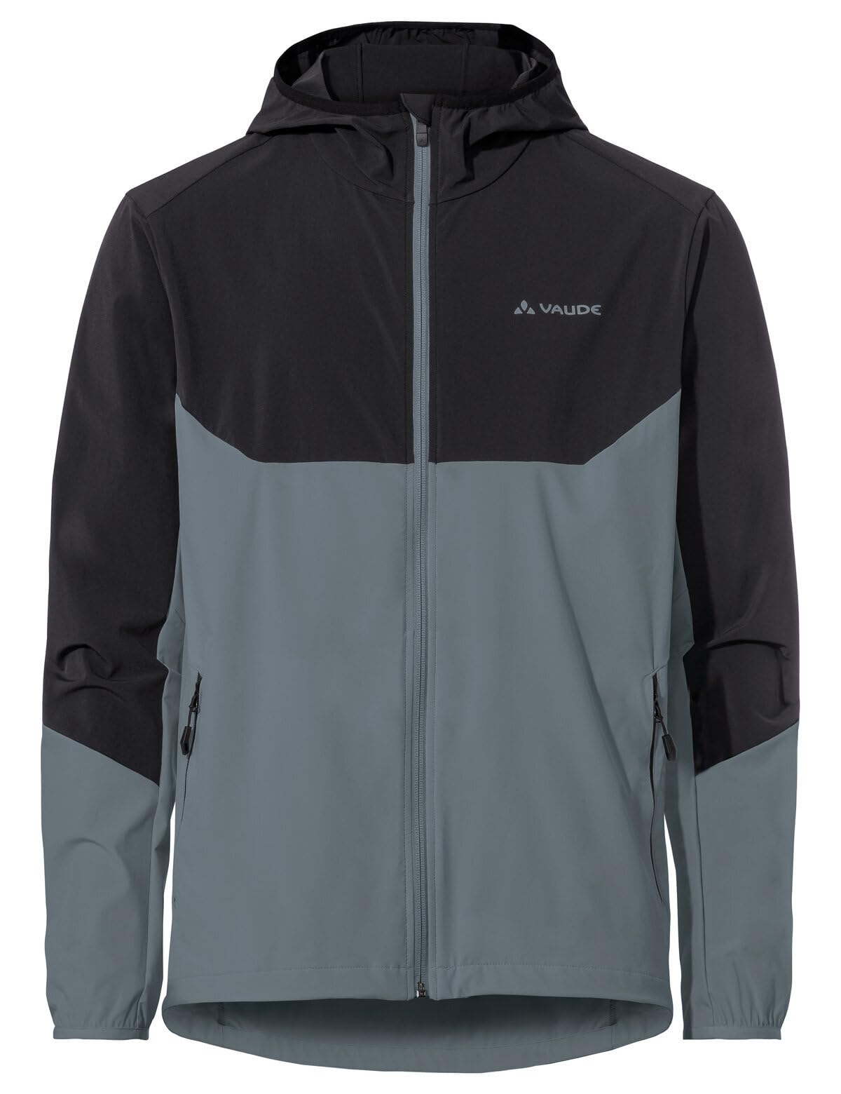 Vaude Herren Softshelljacke Men's Moab IV -Winddichte MTB-Jacke mit Kapuze