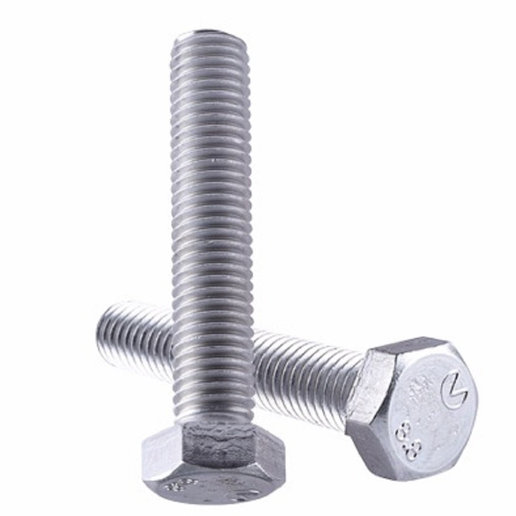 MVD HEXAGONAL FULL THREAD BOLT , STEEL , M12X70 , ( Pack of 100