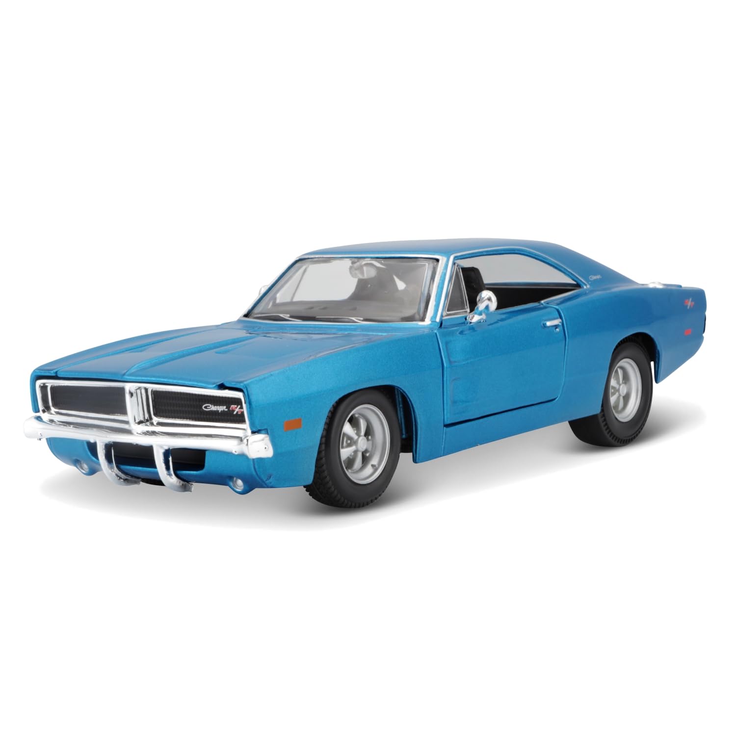 1969 Dodge R/T Charger Blue 1:25 Diecast Model Car