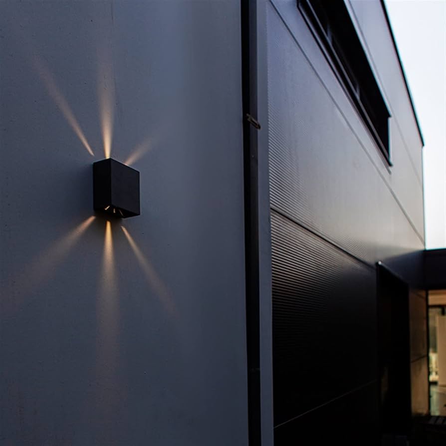 Amazon.co.jp: 屋外外壁燭台 Led 上​​下スポットライト防水