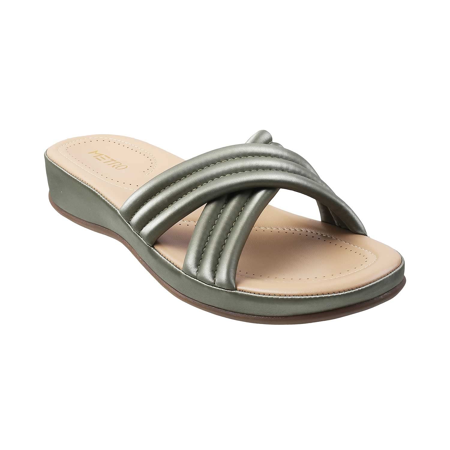 Metro Womens Green Synthetic Sandals 5-UK 38 (EU) (44-4088) (B09X77R7PM) Amazon Price History, Amazon Price Tracker