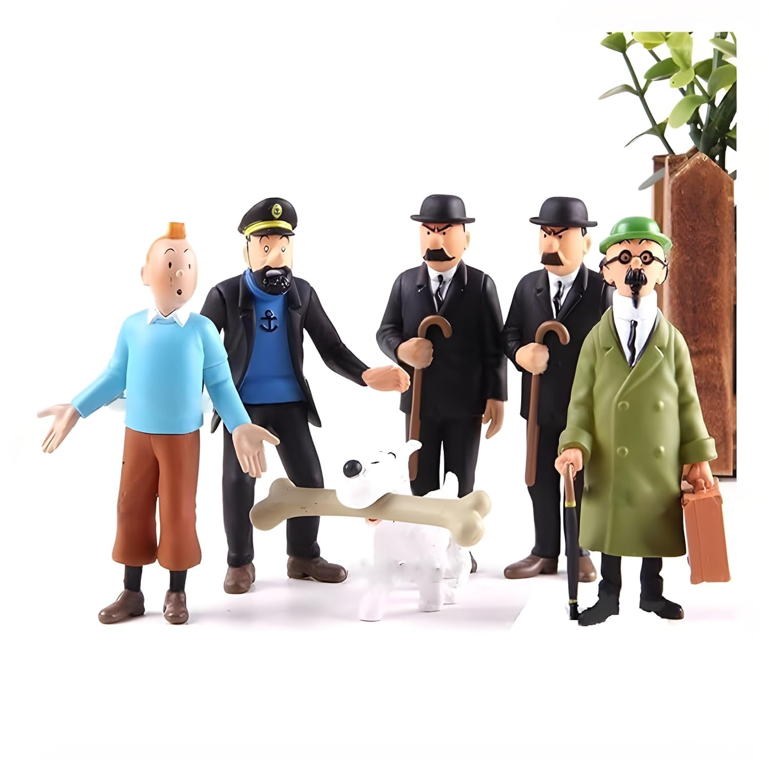 Buy KENMA The Adventures of Tintin Set of 6 Pieces Action Figures