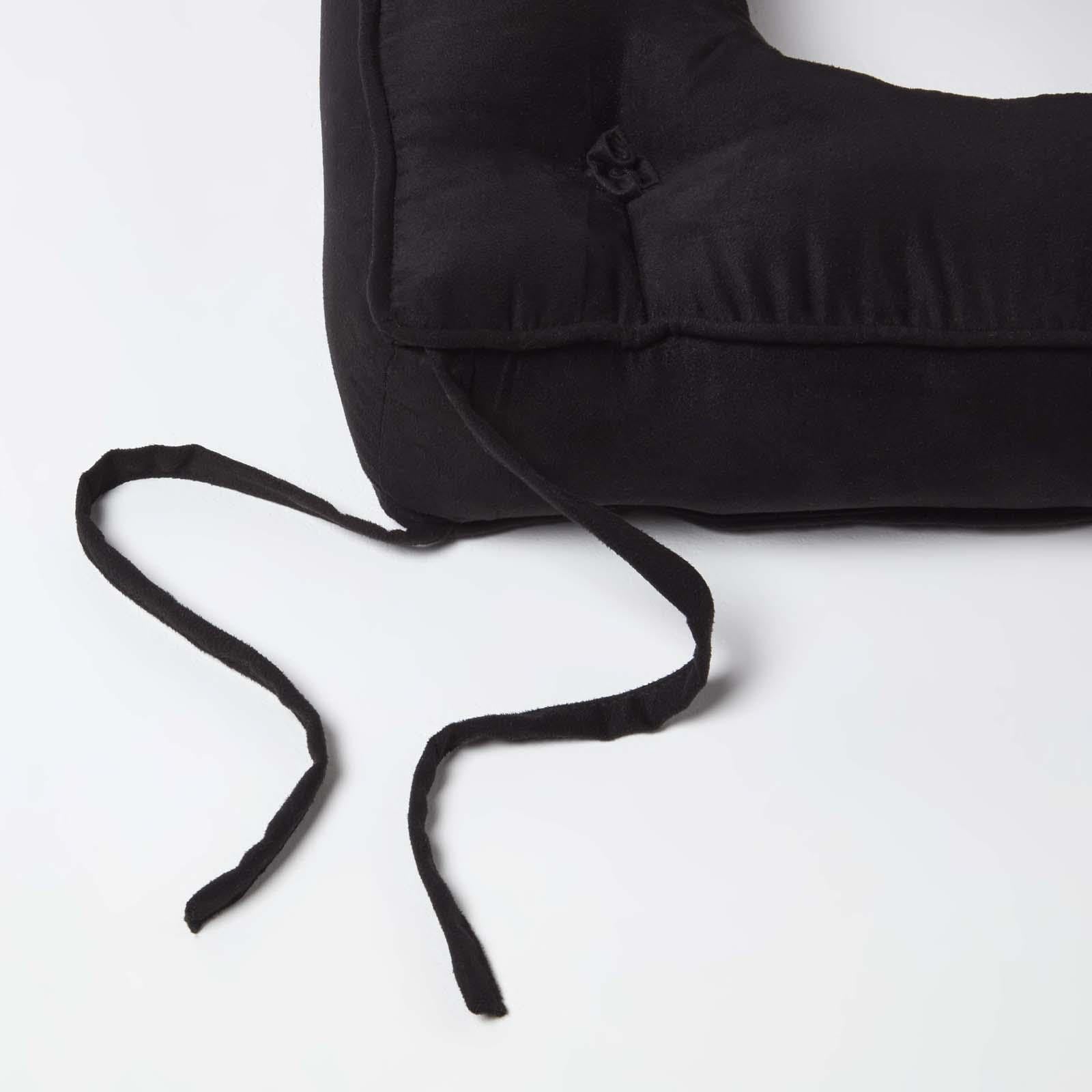 HOMESCAPES Cuscino per coccige Ultimate Comfort per alleviare il dolore al coccige, cuscino a ciambella fatto a mano con supporto solido, sollievo dalla sciatica, cuscino per emorroidi, cuscino per