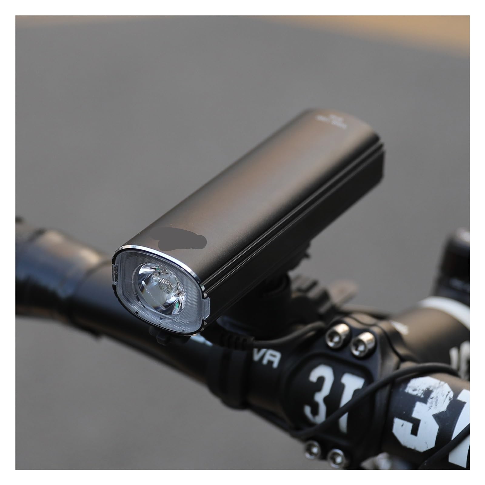 1 Uds. Luz Delantera de Bicicleta Impermeable Recargable Serie V20
