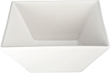 BIA Cordon Bleu Classic 24-Ounce Square Flare Bowl, Set of 4, White