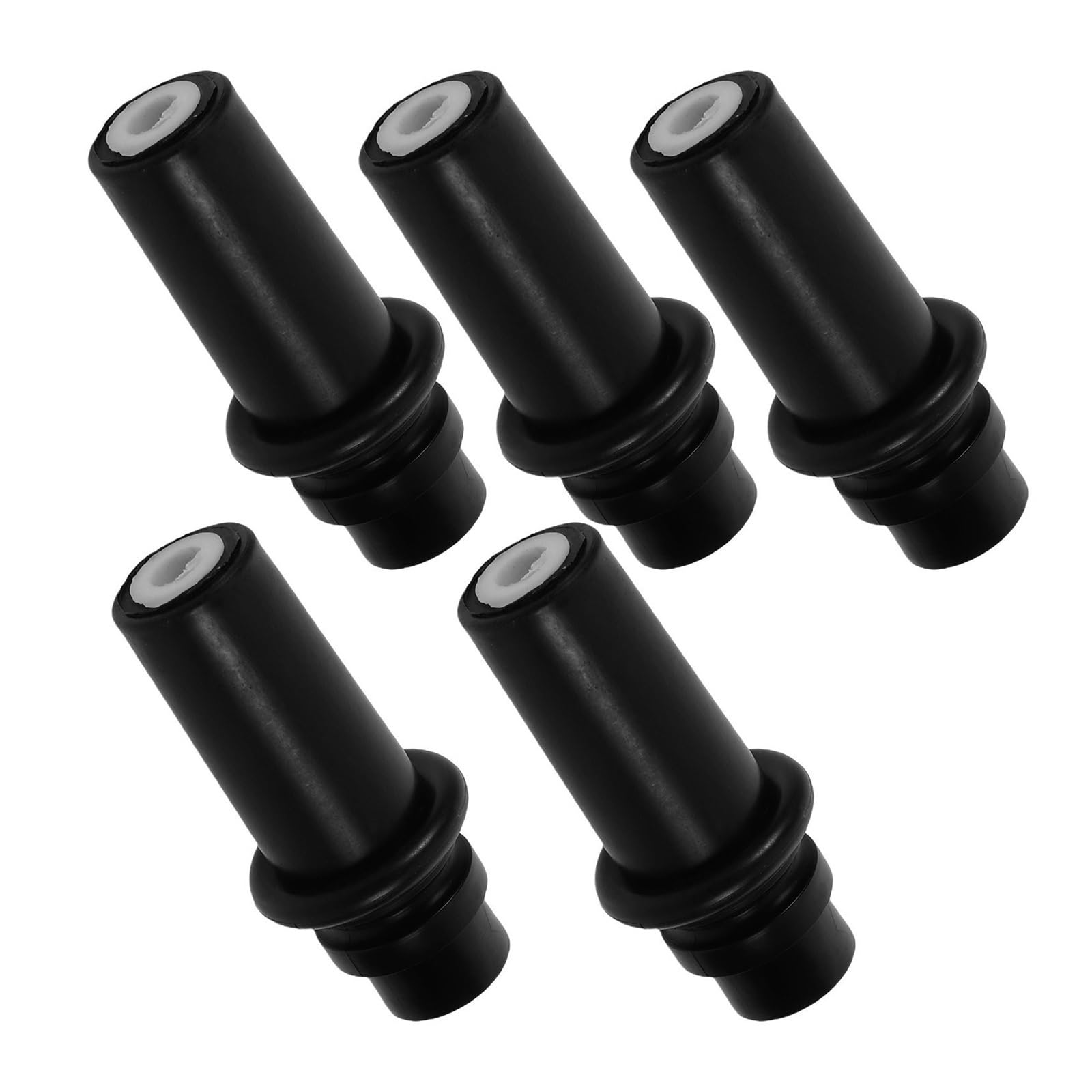 5 Stück Schwarze Gummispitzen For Cello-Stachel-Bodenschutz