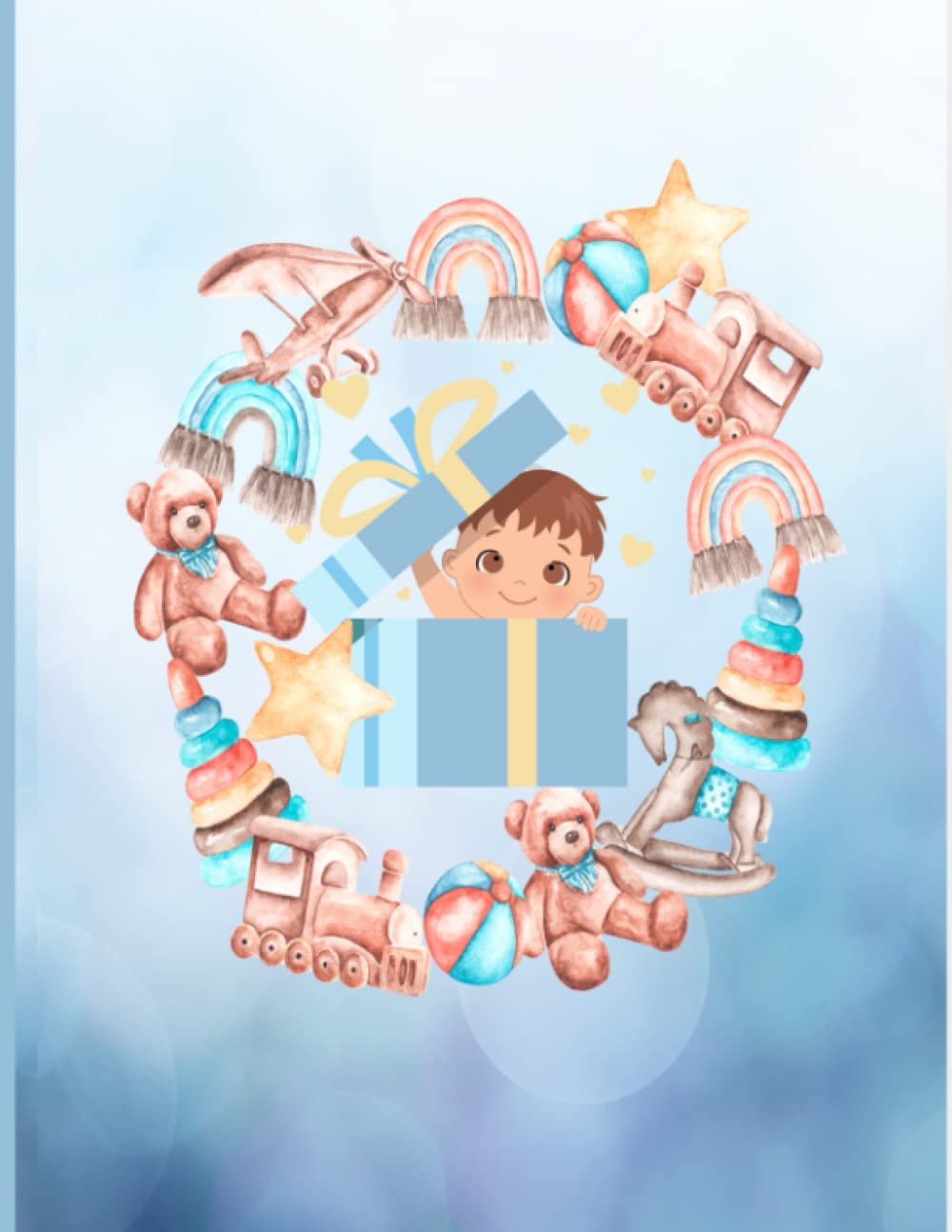 Baby Boy Logbook: Log Baby Activity Eating Schedule Sleep Schedule Moods Diaper Changes And Supplies Needed 500 Undated Pages Soft Cover