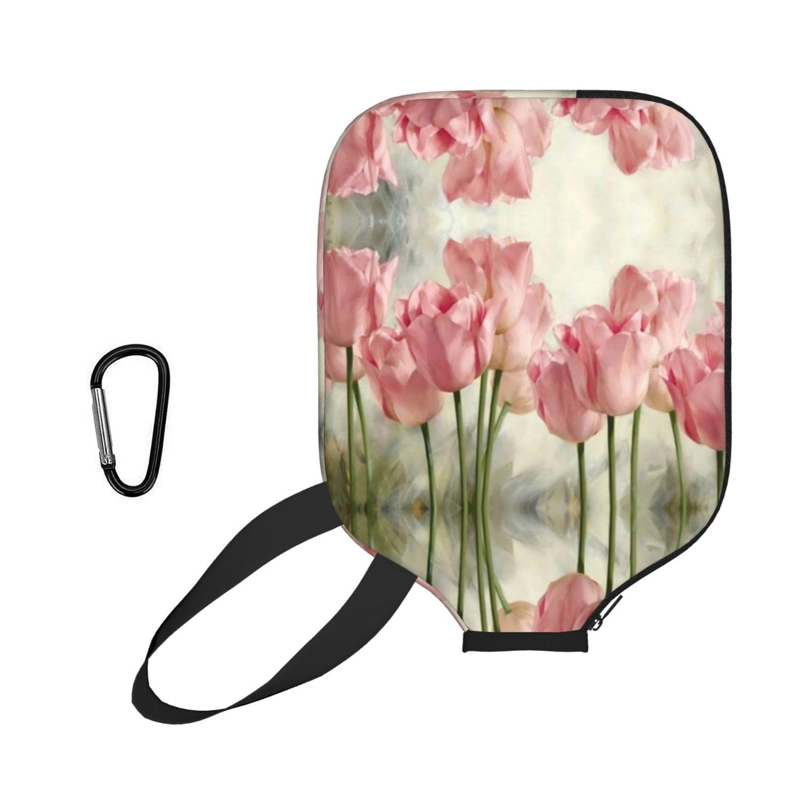 ESNAIUVCD Pink Tulips Print
