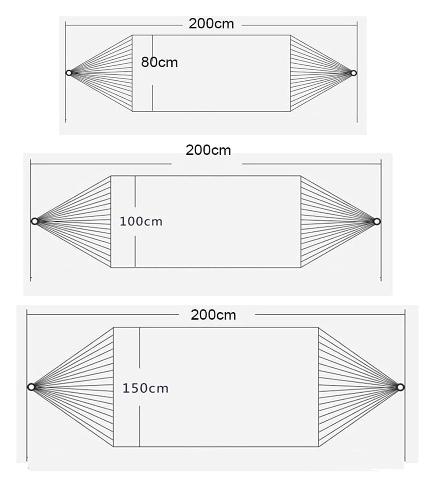 Hamac portable, hamac simple ou double for extérieur, hamac de jardin for camping, voyage, terrasse, hamacs en toile à rayures bleues et blanches, portable avec sac de transport, balançoire for intéri