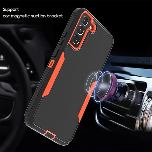 Miniatura 3 de Funda para teléfono Galaxy S23, Samsung S23 SM-S908U con protectores de pantalla HD, soporte magnético para automóvil, resistente a prueba de