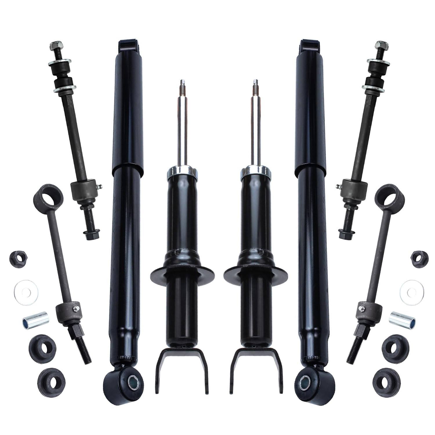 Detroit Axle - 4WD 8pc Shocks Kit for 2006-2007 Dodge Ram 1500