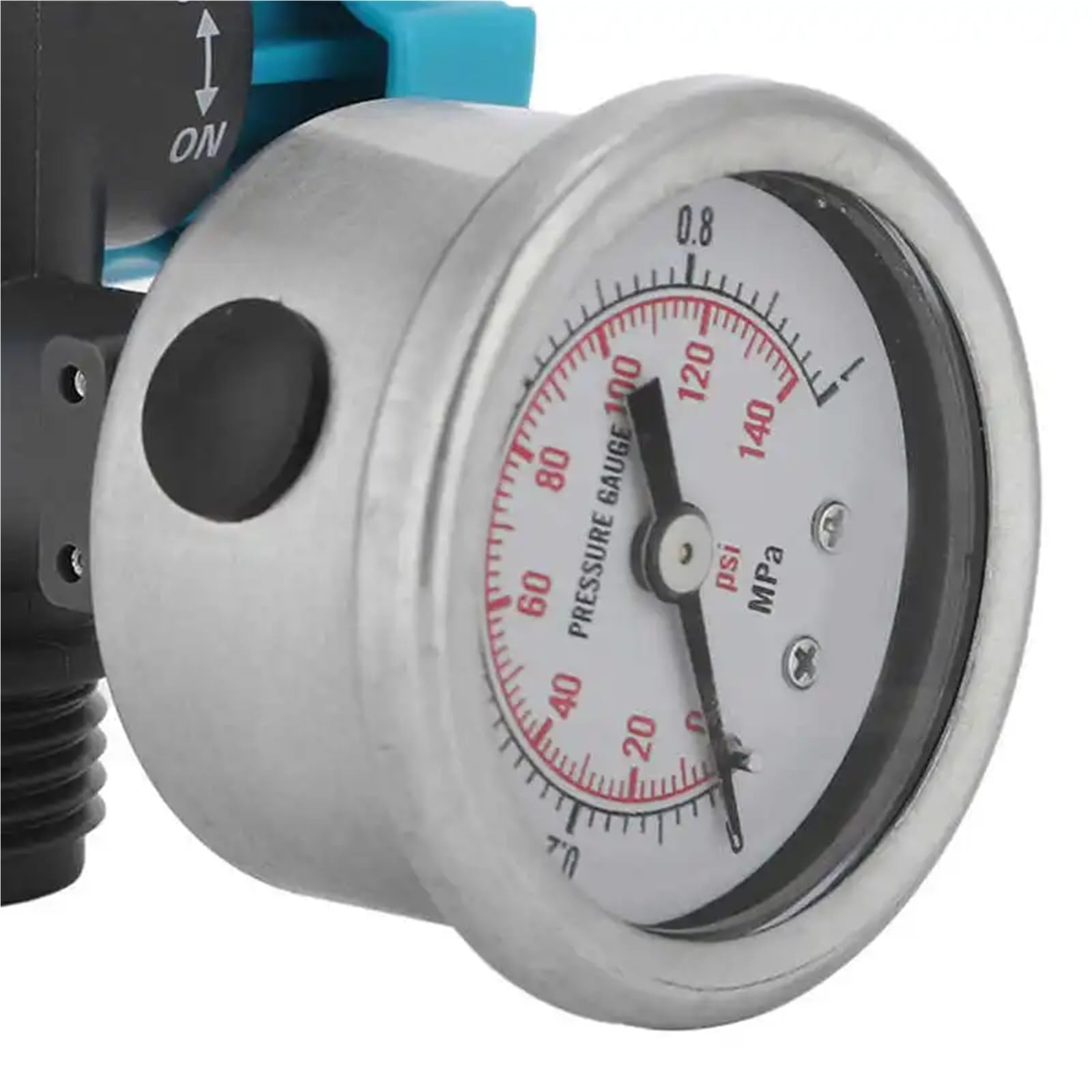 G3/10.2 cm regulowany regulator ciśnienia wody reduktor zaworu z manometrem szklarnia ogród redukcja