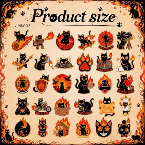 Image of 30 /60 Pcs Cute Enamel Pins Bulk Lapel Brooch
