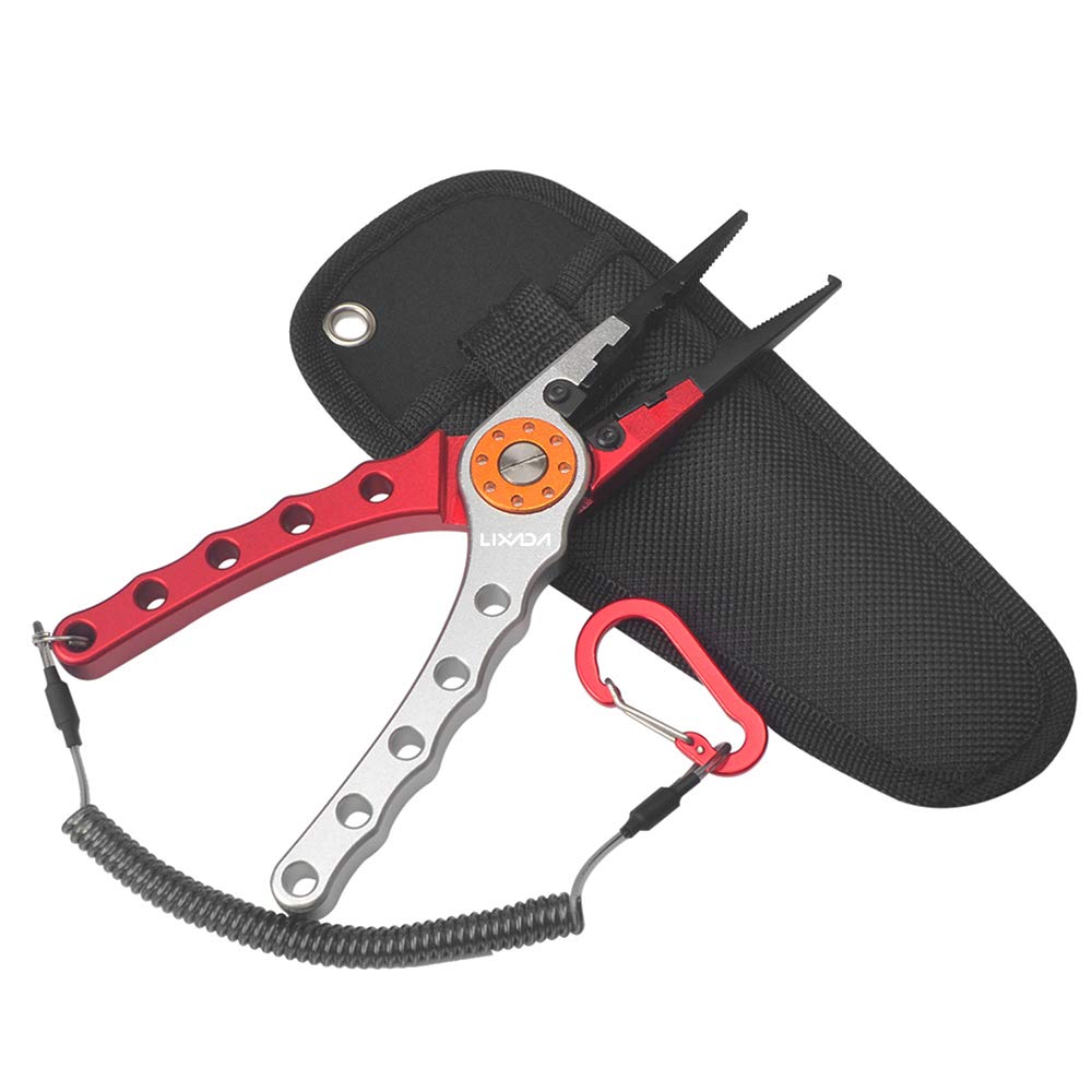 Lixada 20cm Außen multifunktionale Angeln Zangen Linie Cutter Hook Remover Tackle