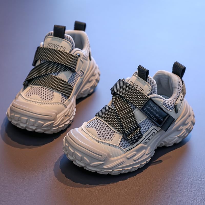 XCUT Kids Athletic Sneakers Mesh Breathable Lightweight Running Sports Training Shoes4