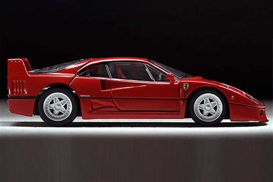Ferrari F40LM ミニカー 赤 Amazon | SH 1/64 フェラーリ Ferrari F40 LM 赤 | ミニカー