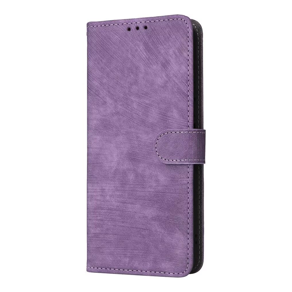 Custodia SEAHAI In Pelle A Portafoglio Per Motorola Edge 60 Neo/Edge 50 Neo/ThinkPhone 25, Con Supporto E Protezione RFID, Colore Porpora - 3