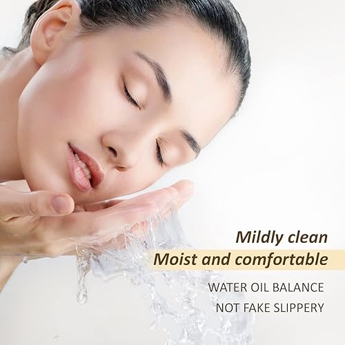 Miniatura 2 de HKH Limpiador facial suave con aminoácidos, hidratante para pieles sensibles secas a normales, lavado facial natural para hombres y mujeres