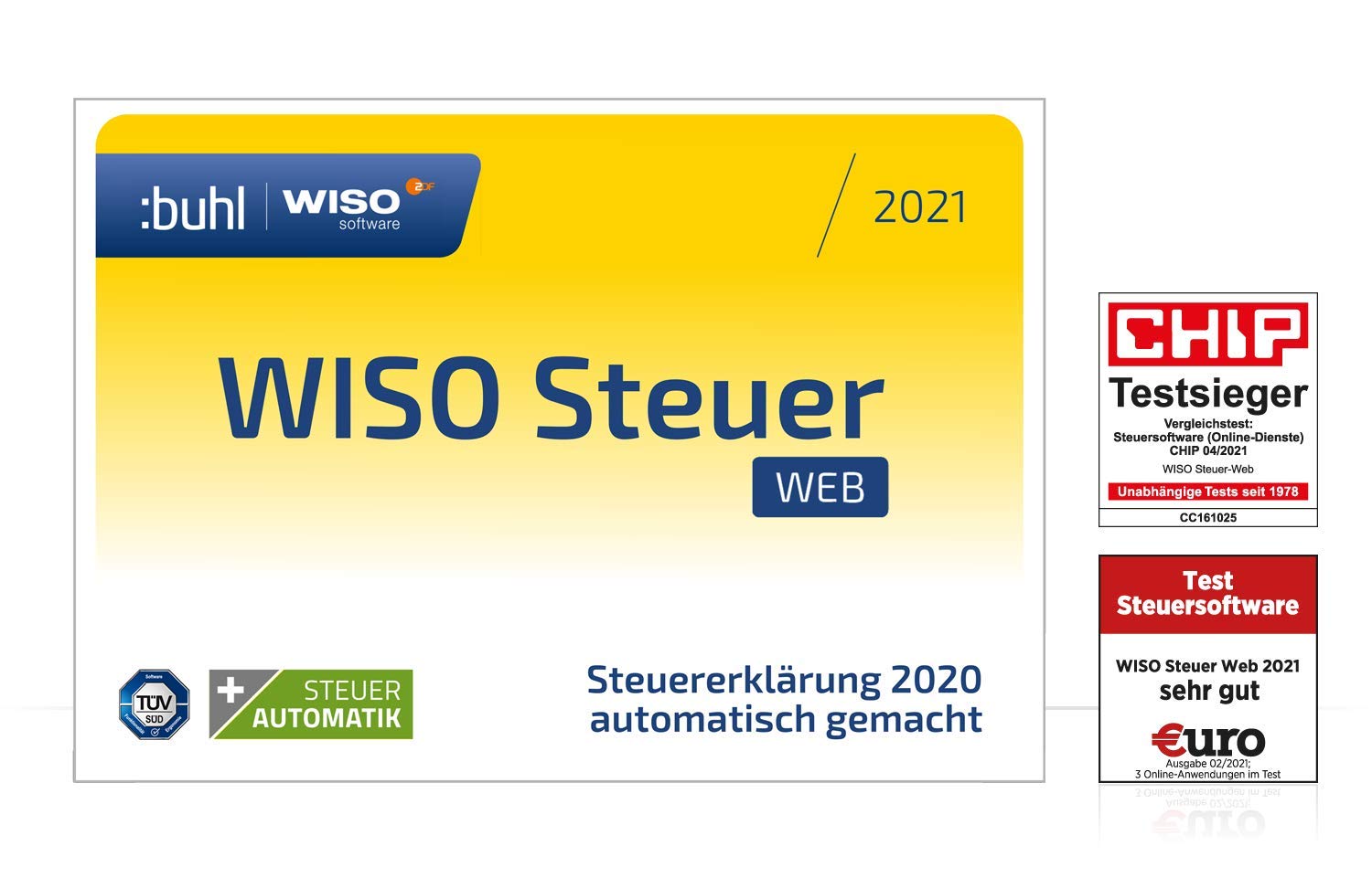 WISO Steuer-Web 2021 Mac (für Steuerjahr 2020) |Web Browser | Mac Web Version