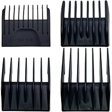 4pcs/set Barber Hair Clipper Limit Comb Replacement Hair Cutting Guide Combs,Compatible For Moser,1400 Size 3/6/9/12mm