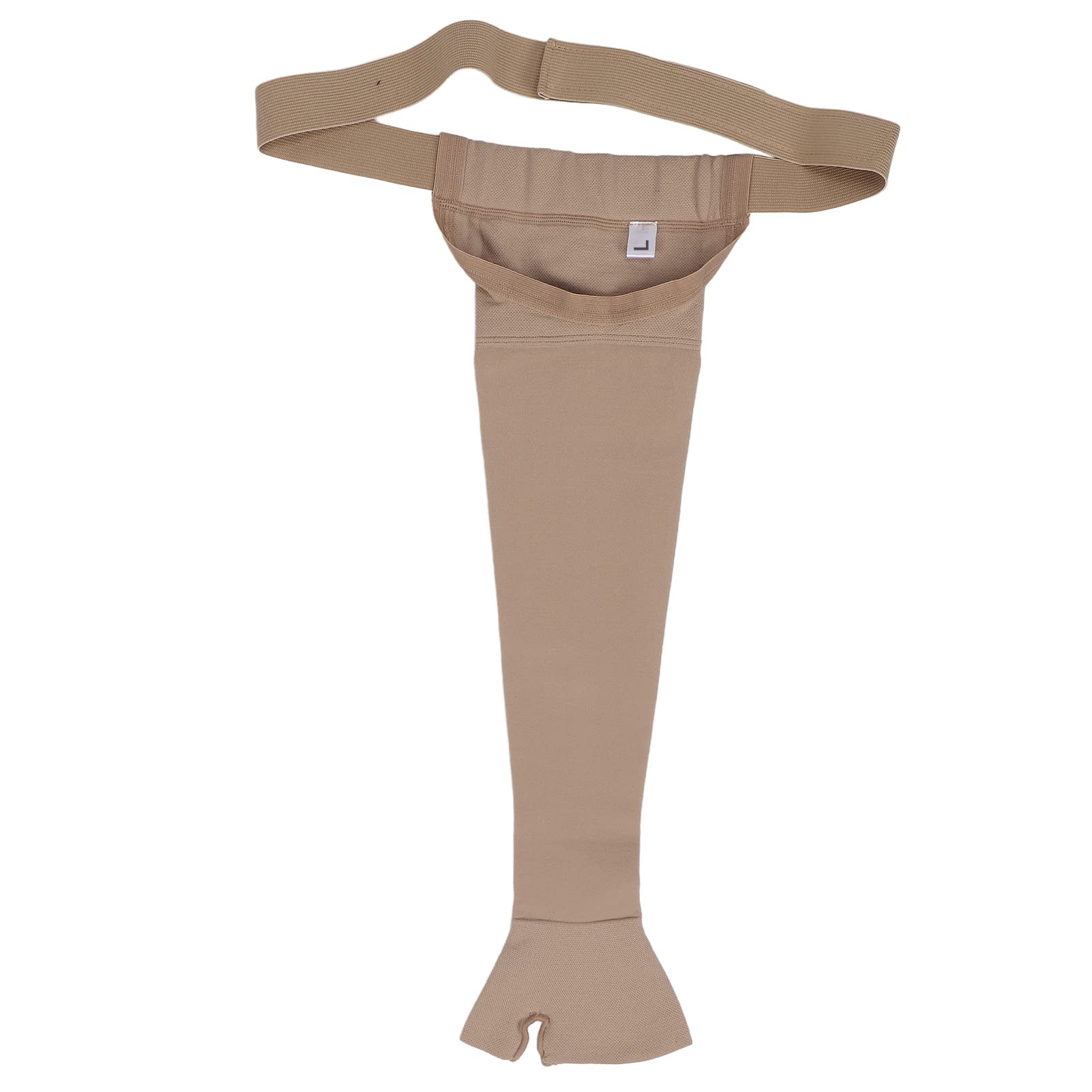 Armstocking con Polsino, Manica del Braccio di Compressione del Linfedema, Manica del Braccio Dell'edema Linfatico del Pollice, Supporto Post Mastectomia in Poliuretano per (L Mano