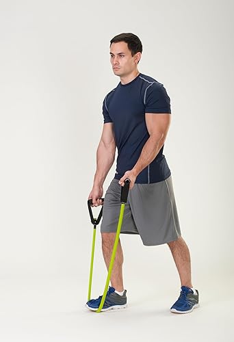 Miniatura 6 de Banda simple de resistencia Black Mountain, anclaje para puerta y guía para principiantes incluidos (idioma español no garantizado)