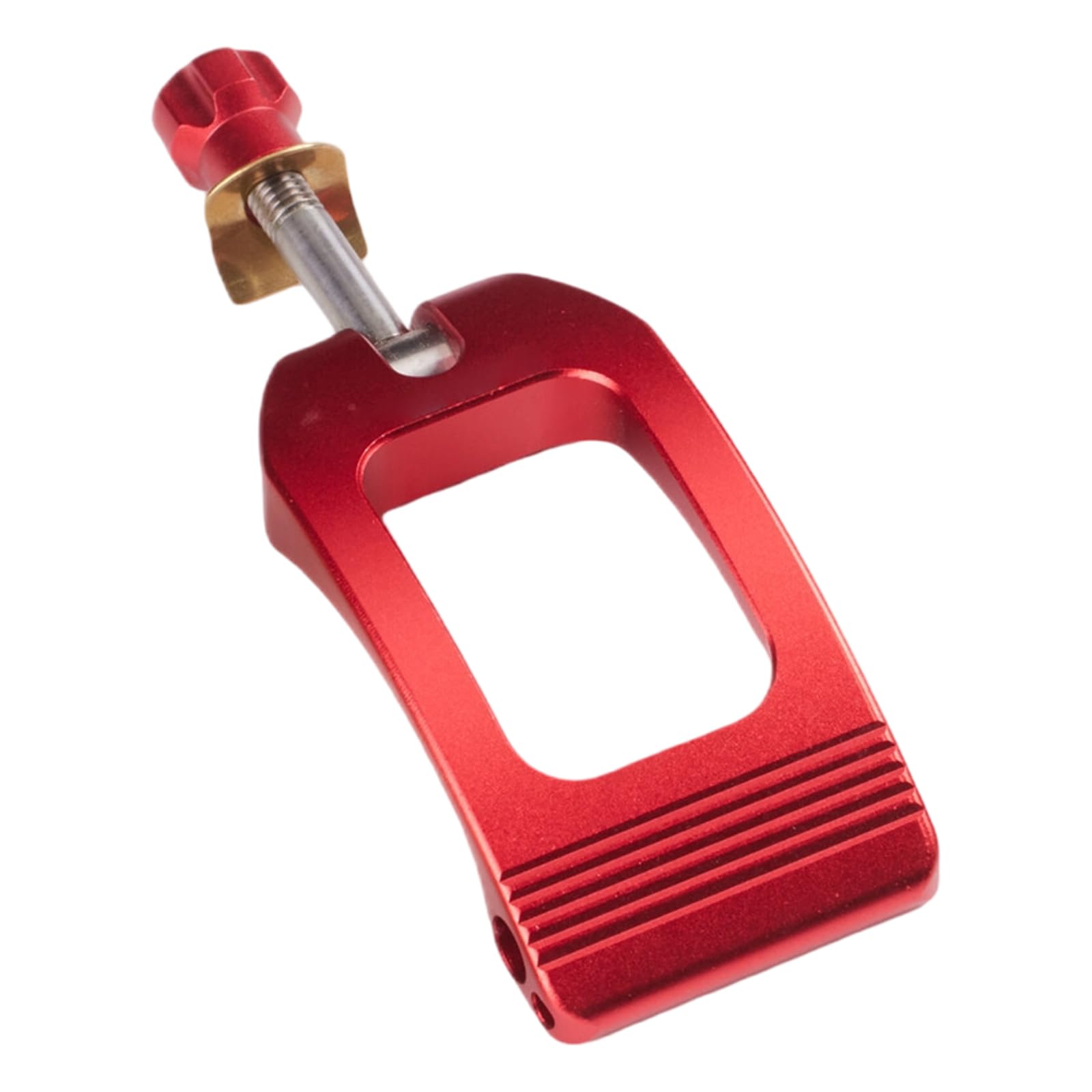 Abrazadera de liberación rápida para bicicletas plegables con aleación de aluminio mecanizada de precisión que garantiza un bloqueo seguro y un manejo suave, hebilla de liberación rápida