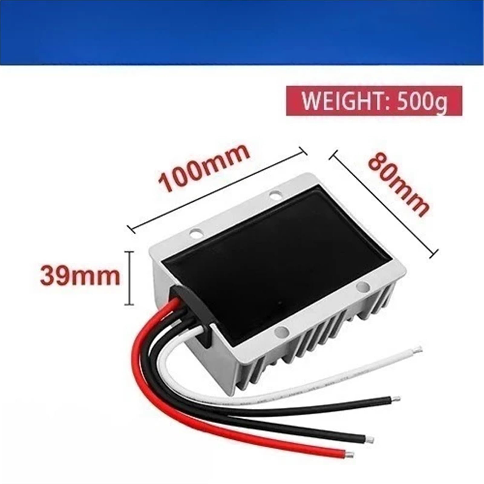 Chargeur de Batterie DC 9-35 V à 12,6 V 13,8 V 14,5 V 5 A 8 A 12 A 15 A 20 A 22 A 25 A, stabilisateur de Chargeur de Batterie à Courant Constant(12A,9-35V_14.5V)