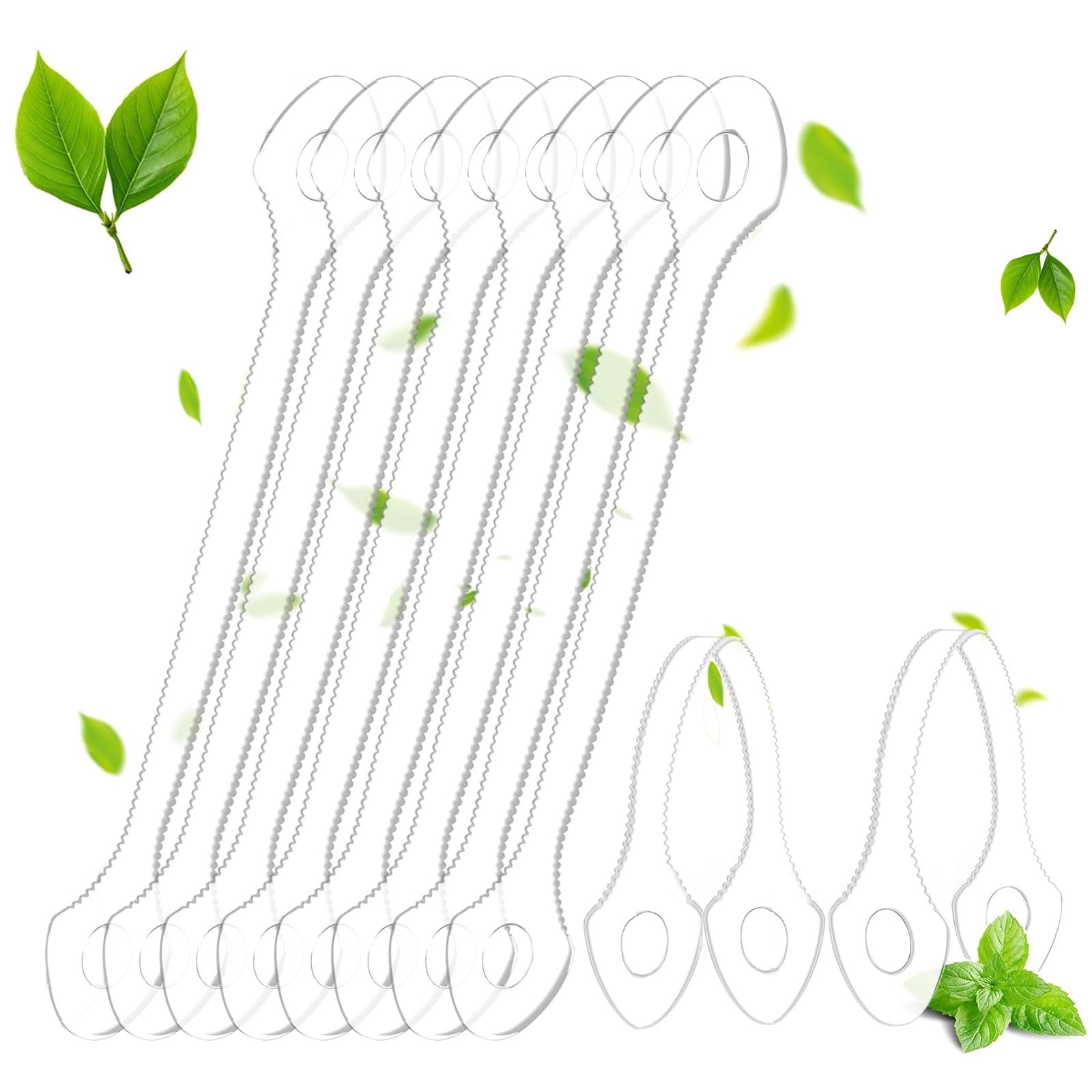 10 Count Disposable Tongue Scraper Tongue Cleaner for Adults and Kids Ergonomic plastic tongue scraper Tongue Scrubber for