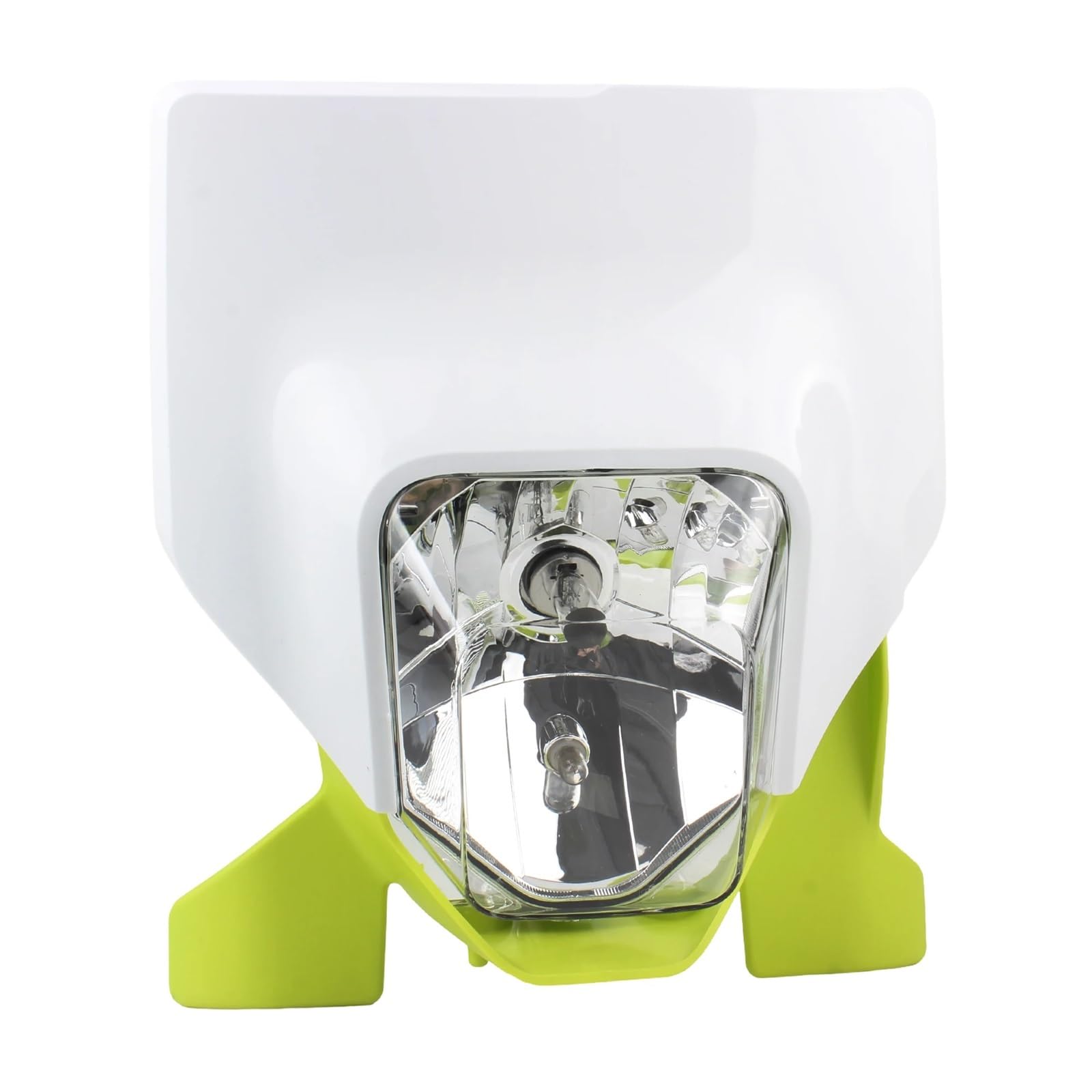 led motocyklowe FIT dla reflektora halogenowego Husq&varna Motorcycle TE 250i TE300i FE250 FC450 Reflektor Motocross Dirt Akcesoria(Yellow)