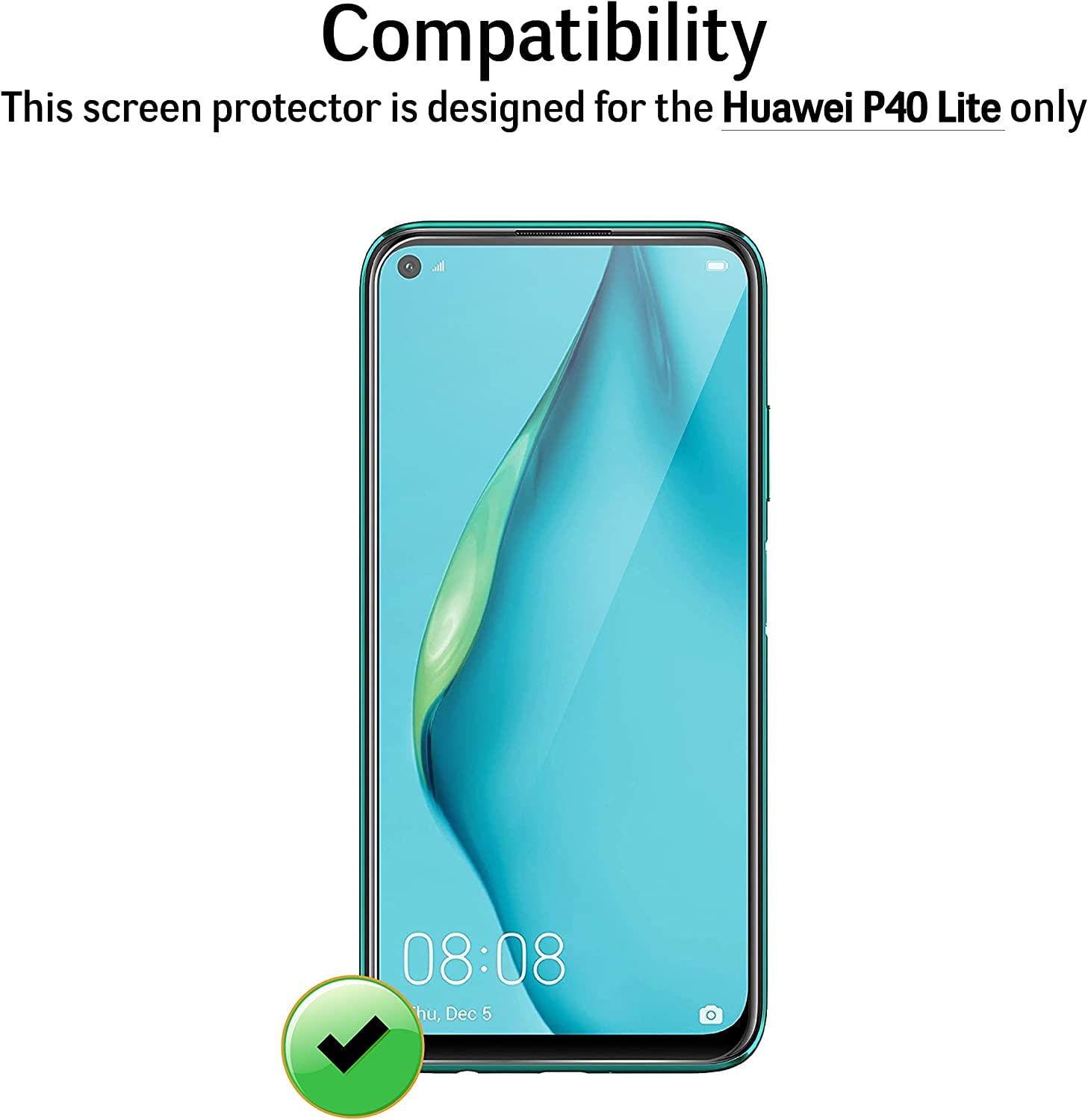 PhoneLook Vetro 3D Temperato Per La Protezione Del Display A Schermo Intero Con Cornice Nera 1 Pz Hu 37575095
