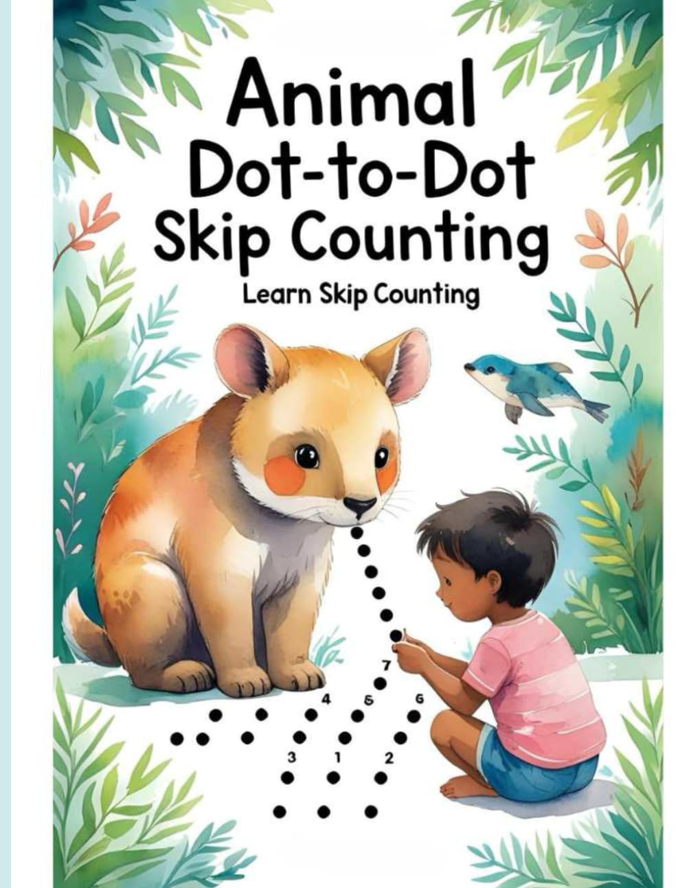 Animal Dot-to-Dot: Skip Counting