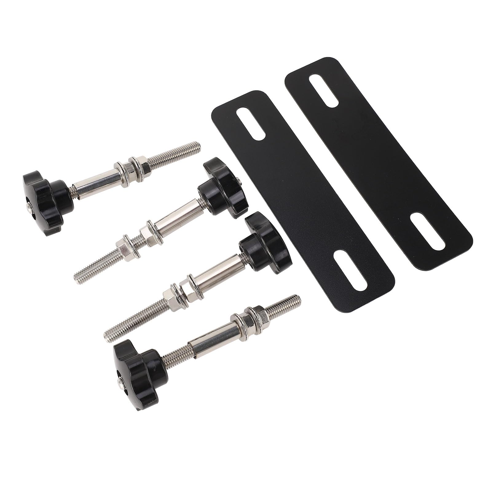 Recovery Track Mounting Kit, Traction Boards Mounting Pins Kits Durable Secure Rustproof for Recovery Tracks 12 to 17cm Hole Spacing