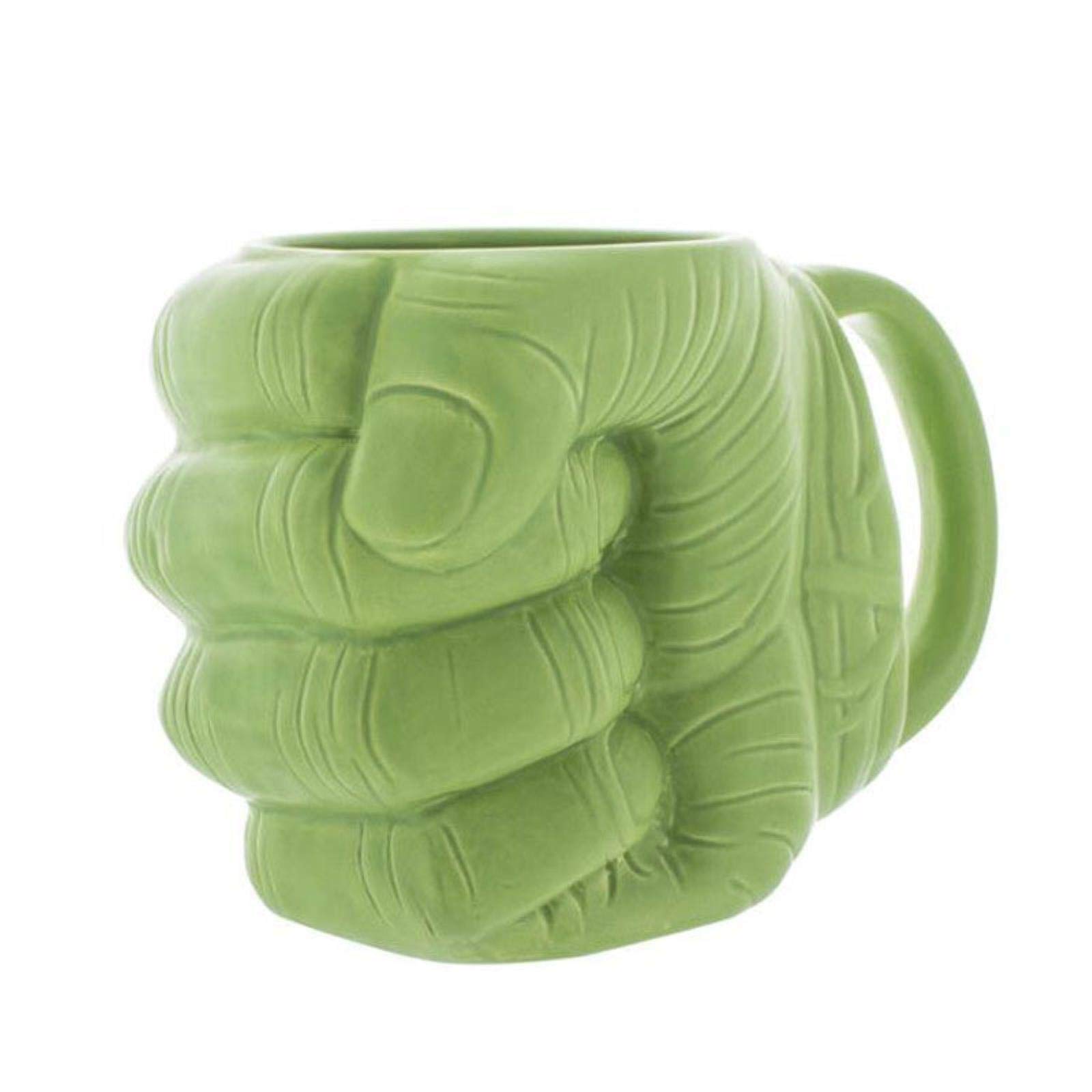 Anime cartoon fist ceramic coffee cup mug holding boxing cup