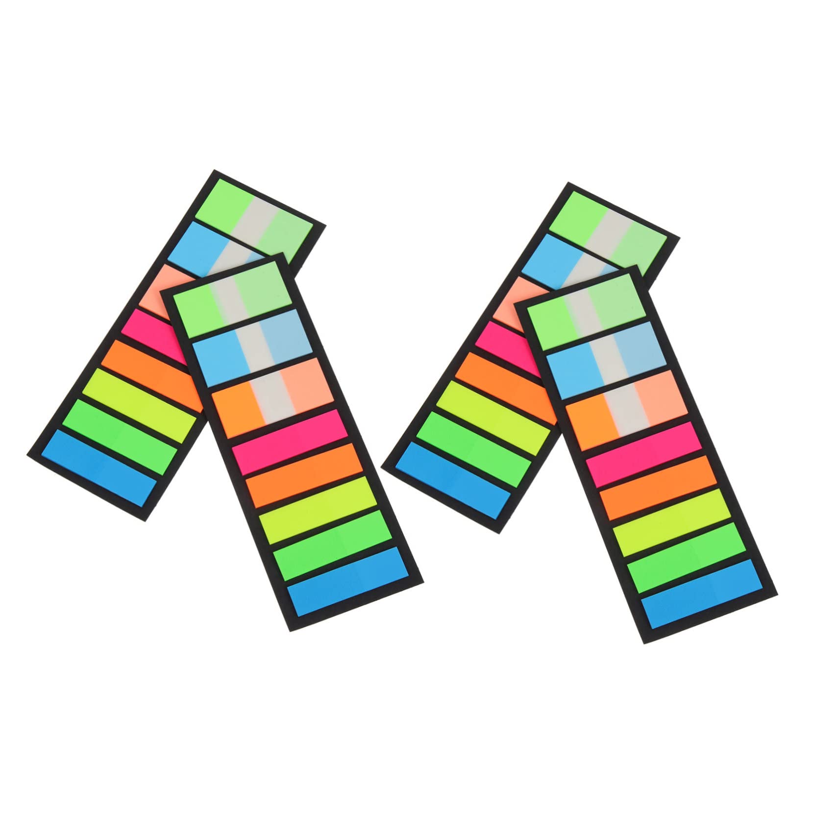 STOBOK 5stücke Bunte Haftnotizen Selbstklebende Index-tabs Für Lesen Studieren Und Organisieren Transparente Pet-seitenmarker Für Schule Und Büro Wiederverwendbar Und Praktisch