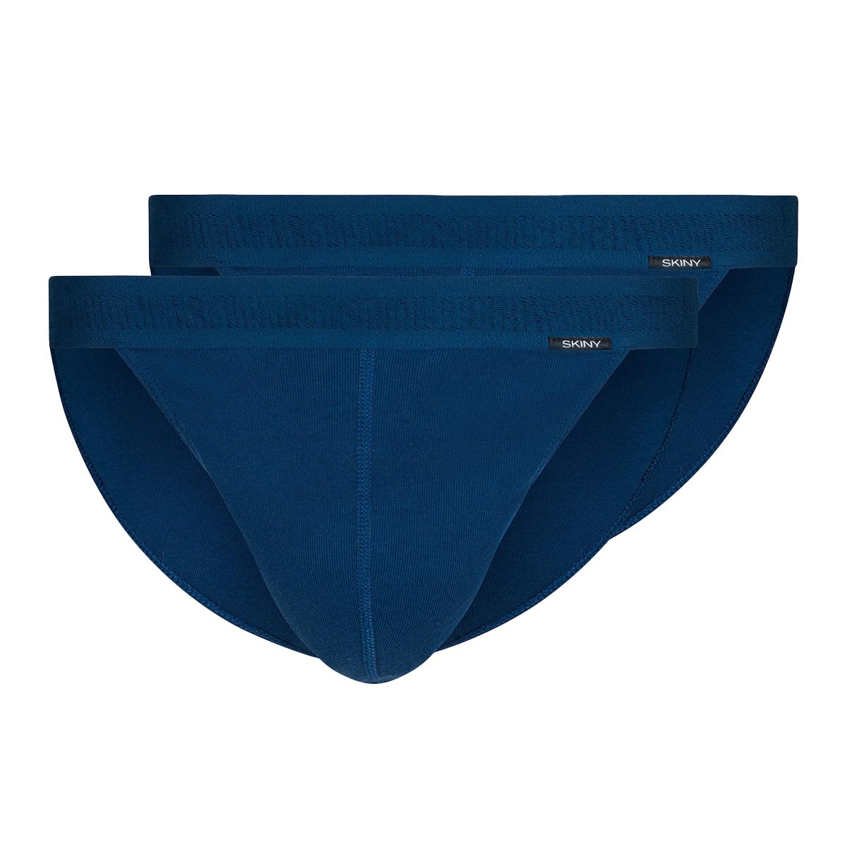 Skiny Men's Retro Cotton Slip, Navy, L