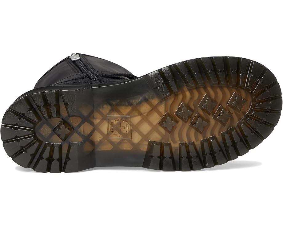 Dr. Martens Kid's Collection Genaya Rigger Boots (Big Kid) - Bottom View