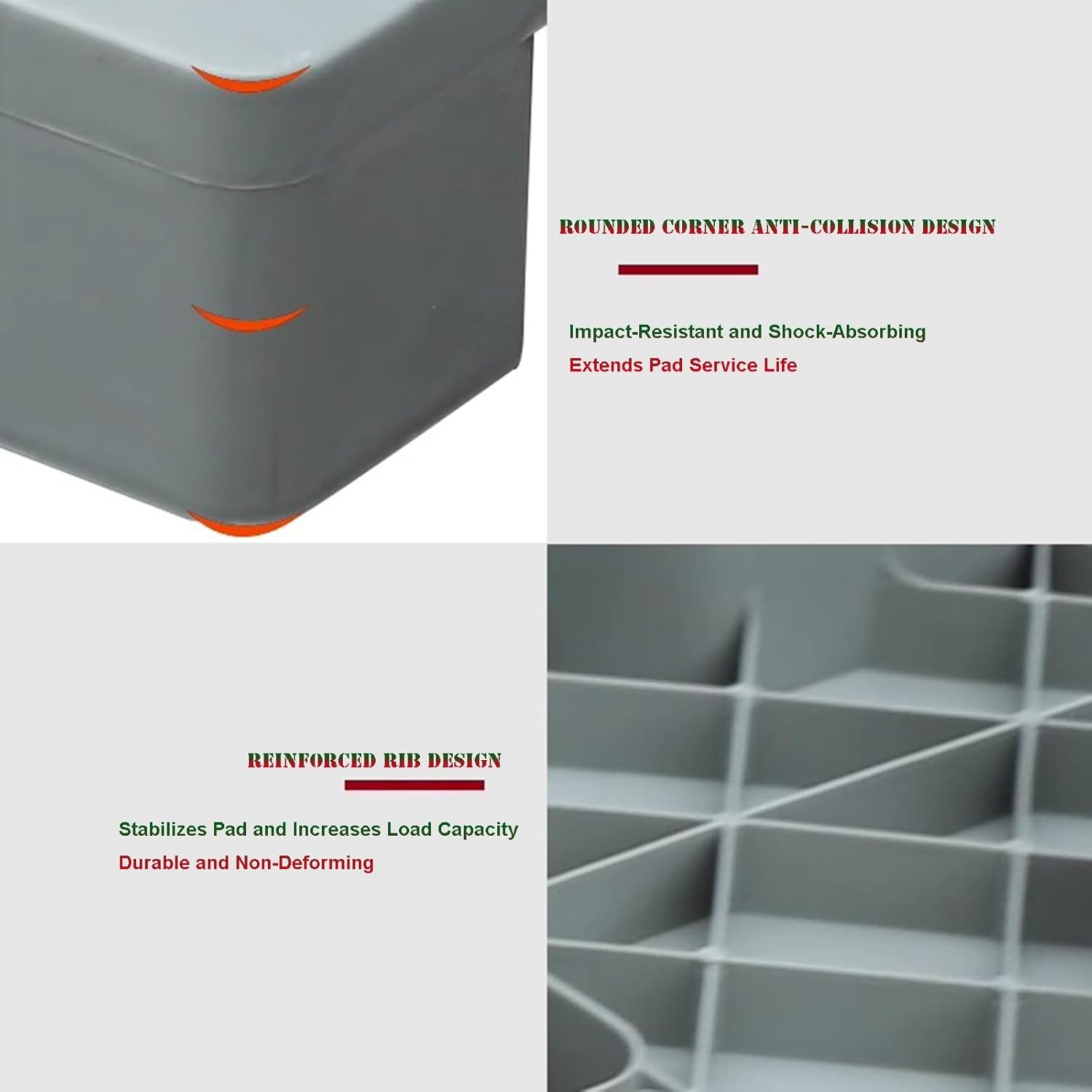 Lightweight Moisture-Proof Plastic Pallet, 40x30x12cm, Ideal for Indoor/Outdoor Use, Garage, Kitchen, Basement - Durable Blue Floor Storage Solution