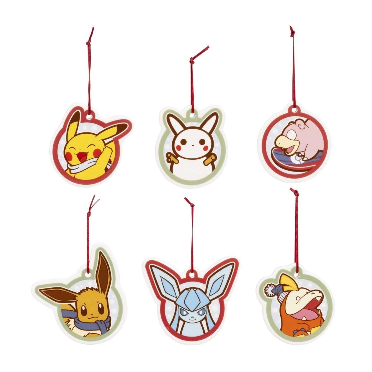 Décorations en céramique Pokémon Pikachu et Fuecoco pour maison (lot de 6)