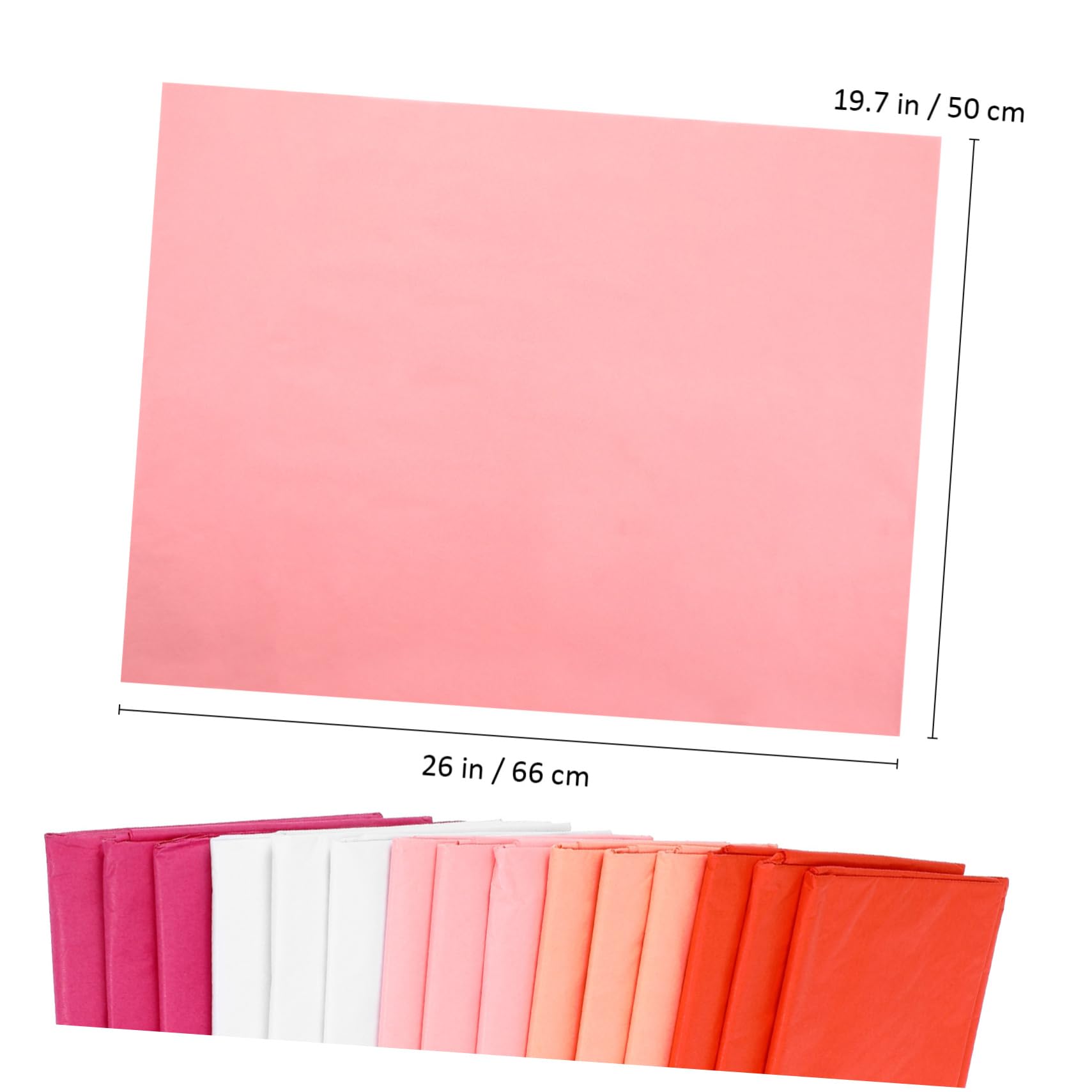 Angoily Flower Paper Paper Sheets 150 Sheets Pack Thin Wrapping for Decorative Packaging