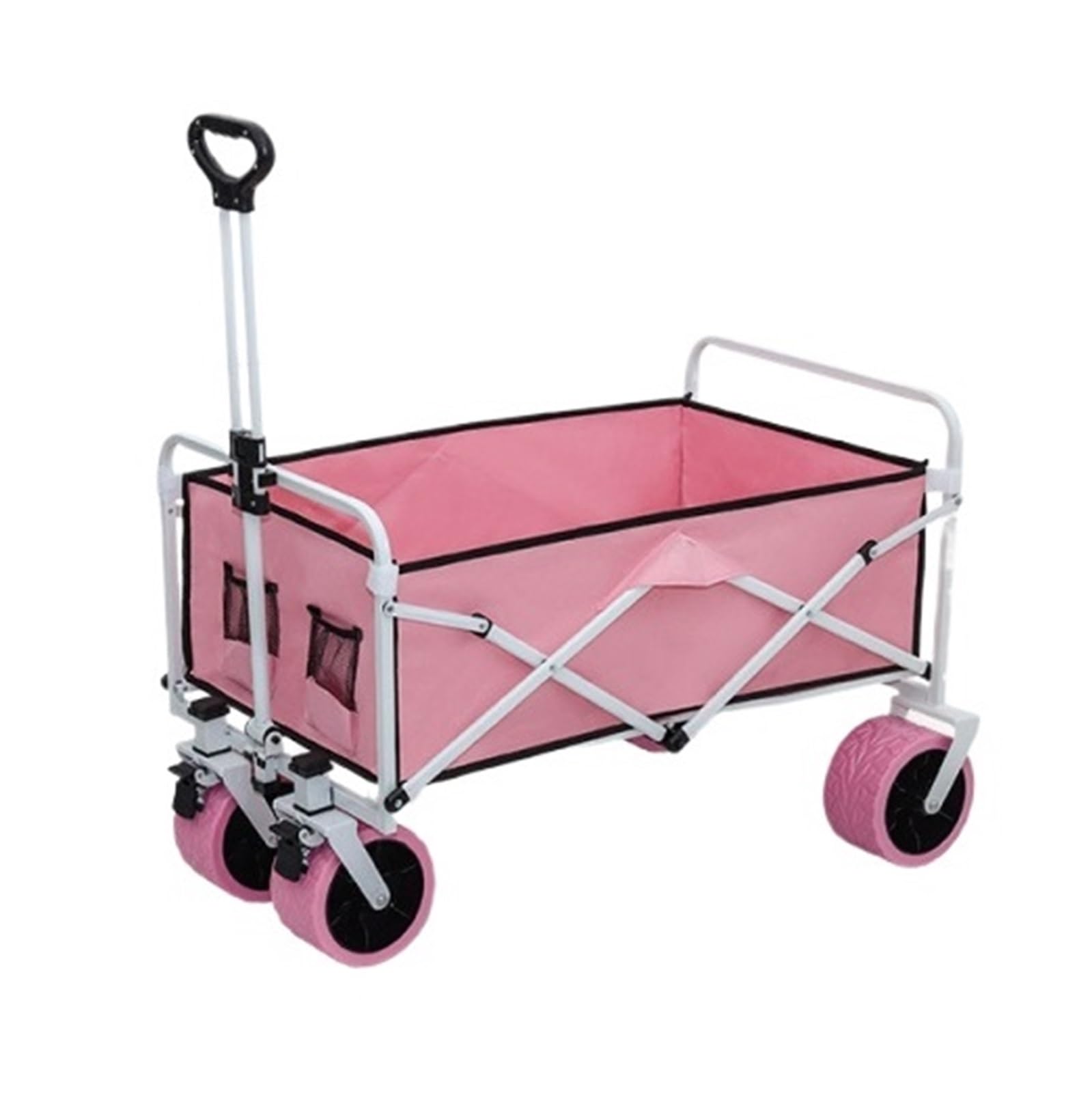 Wagons Carts Foldable, Folding Collapsible Wagon Carts Foldable Capacity Heavy Duty Lightweight Utility Cart,Collapsible Wagon